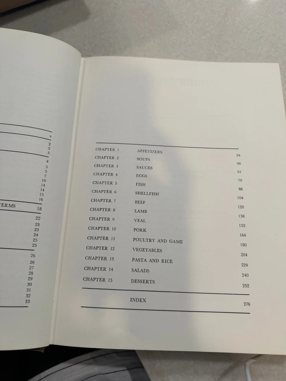 Vintage hardcover cookbook